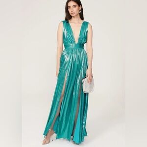 Bronx and Banco Romi Metallic Gown